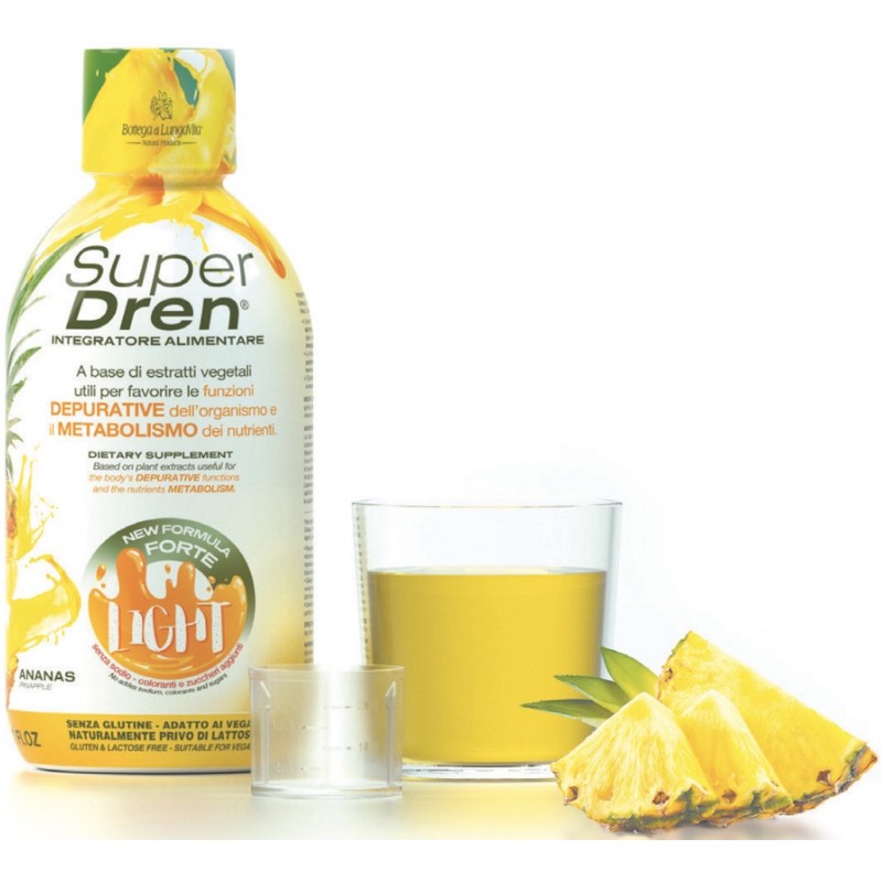 SuperDren Depura Pineapple Drink Bottle 500 ml foto